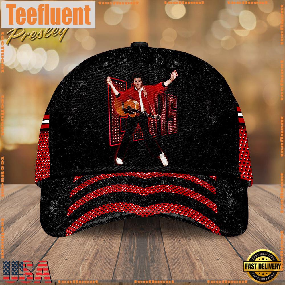 Elvis Presley King of Rock and Roll, Elvis Presley Guitar Concerts,Elvis Presley Classic Cap