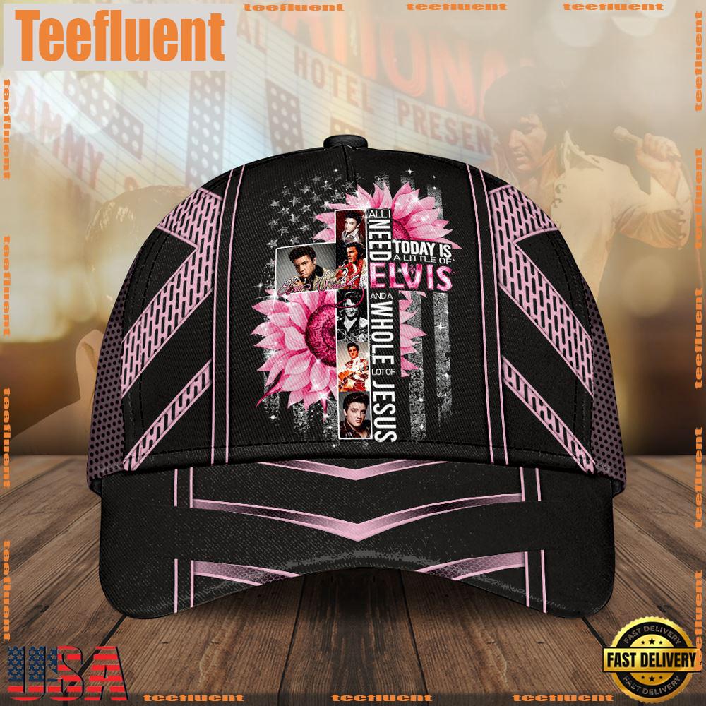 Elvis Presley King of Rock and Roll, Elvis Presley Pink Classic Cap