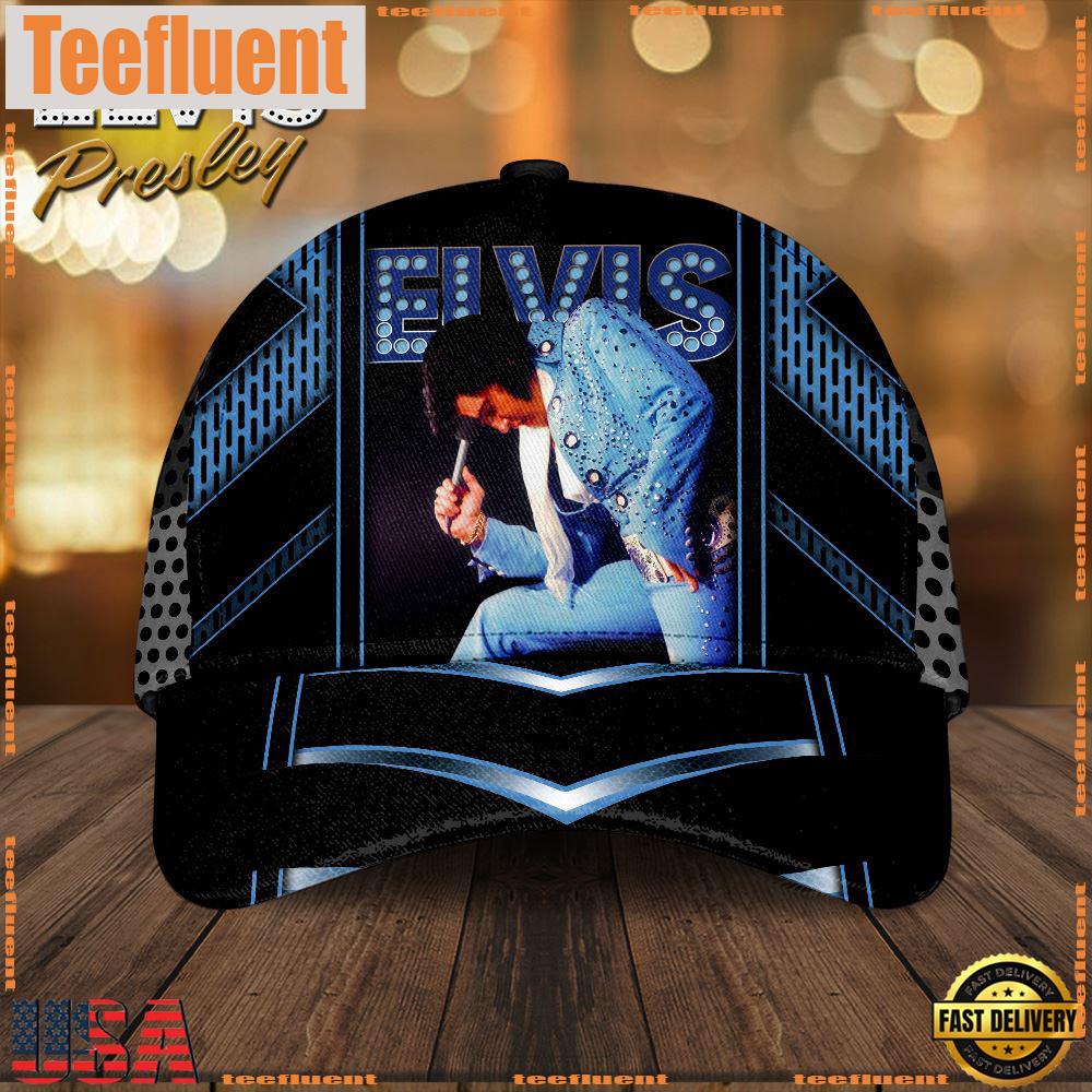 Elvis Presley King of Rock and Roll, Elvis Presley Pose Classic Cap
