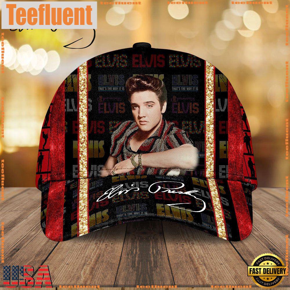 Elvis Presley King of Rock and Roll, Elvis Presley Pose,Elvis Presley Classic Cap