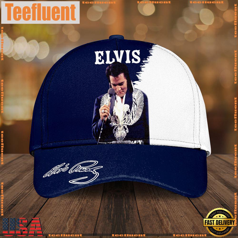 Elvis Presley King of Rock and Roll, Navy Elvis Presley Classic Cap