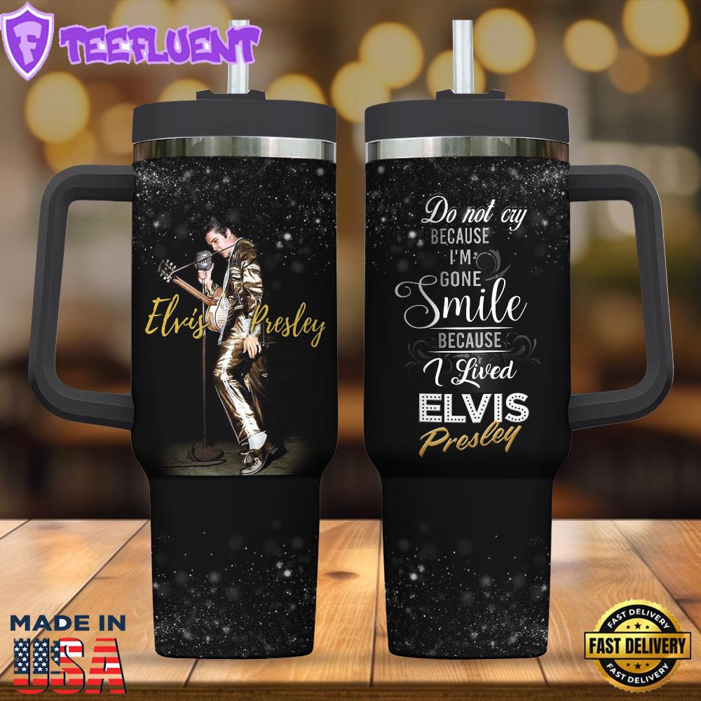 Elvis Presley Summer 40oz Tumbler