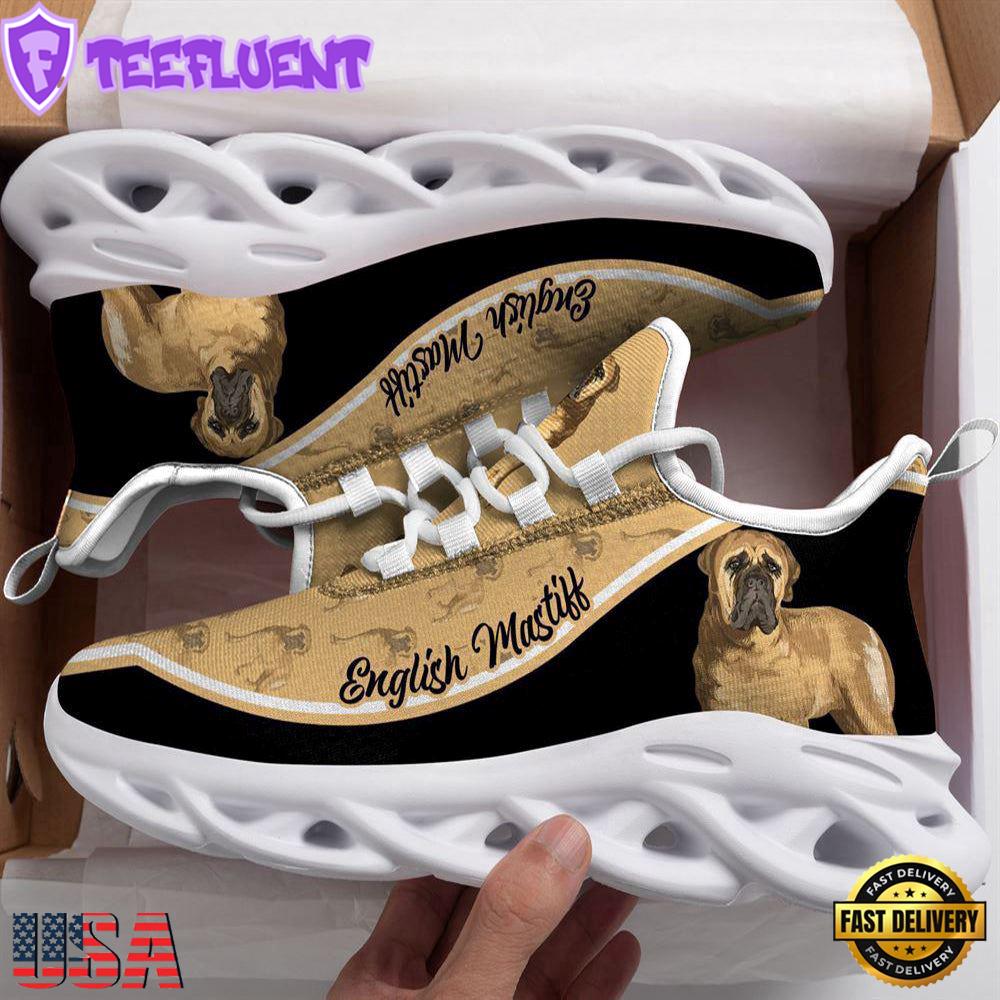 English Mastiff Max Soul Shoes For Men Women Dog Shoes Running