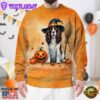 English Springer Spaniel Dog In Spooky Autumn Halloween 3D Shirt