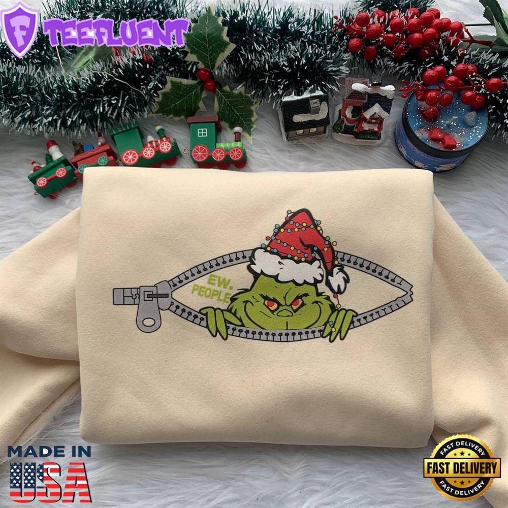 Ew People Grinch Christmas Shirt