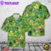 Excavator St Patrick's Day Hawaiian Shirt