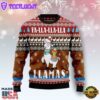 Fa Lla Lla Llamas Ugly Christmas Sweater