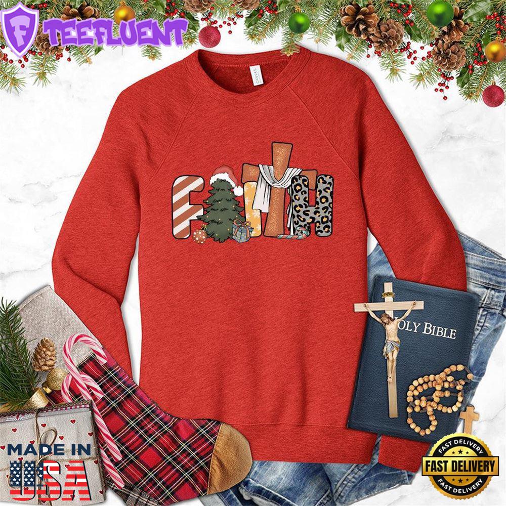 Faith Christmas Colored Edition Sweatshirt