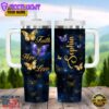 Faith Hope Love Butterfly Customized Jesus Stanley Tumbler 40oz
