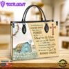 Faith I Still Believe Leather Bag Christ Gifts Leather Bags