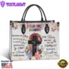 Faith Surrounded By Your Glory 1leather Bag Christ Gifts Leather Bags