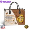 Faith Surrounded By Your Glory 3 Leather Bag Christ Gifts Leather Bags