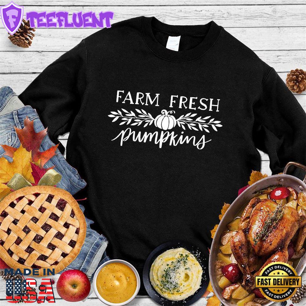 Farm Fresh Pumpkins Version 2 Sweatshirt