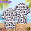 Farm Hawaiian Shirt, Black Baldy American Flag Pattern Hawaiian Shirt, Cow Hawaiian Shirt