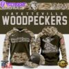 Fayetteville Woodpeckers Salute to Service 2025 Camo Hoodie
