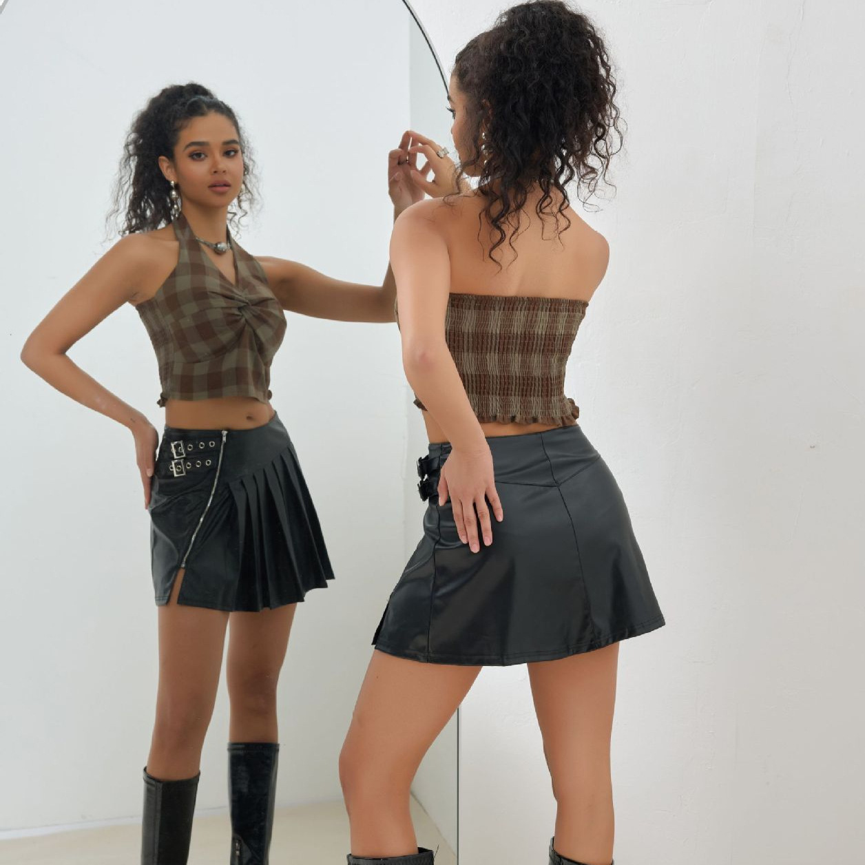 American Hot Girl Halter Plaid Twisted Vest 4 fd7ae80d db01 422a 9e61 543dc8c5a08c.jpg