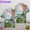 Fighter Aircraft St Patrick's Day Hawaiian Shirt