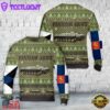 Finnish Army Maavoimat MT-LBV Armoured Personnel Carrier Christmas AOP Sweater