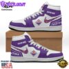 Fiorentina Nike Logo Purple White Design Air Jordan 1 High Top