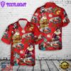 Fire and Rescue New South Wales SEV, Scania P94 Telesqurt Aerial Appliance Christmas Hawaiian Shirt
