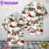 Fire Truck And Helmet Hawaiian Shirt