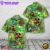 Fire Truck St Patrick's Day Hawaiian Shirt