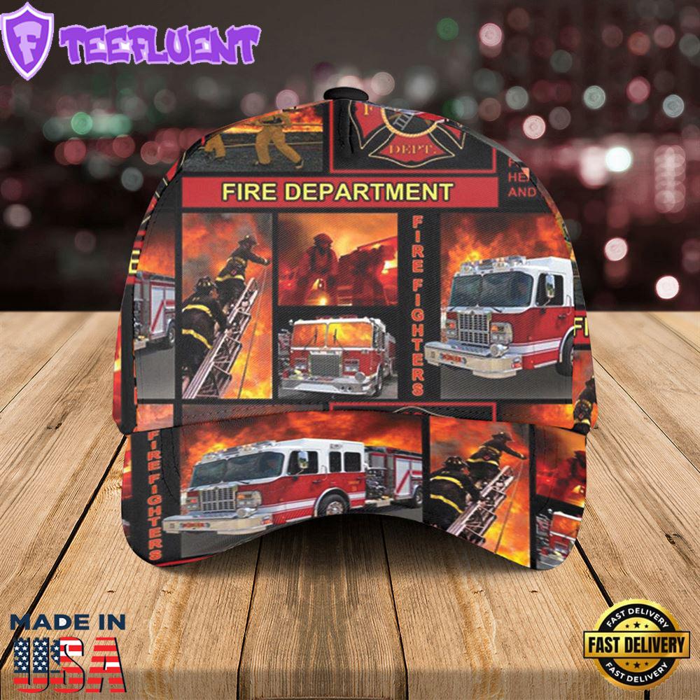 Fire trucks Firefighter Baseball Cap