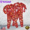 Fire Trucks Kid Raglan Pajamas Set