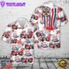Firefighter Fire Truck, 4th Of July Hawaiian Shirt 4