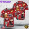 Firefighter Fire Truck Christmas Baseball Jersey