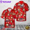 Firefighter Gnome Firefighter Fire Truck 4th of July Hawaiian Shirt 1