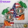 Firefighter Saint Patrick's Day Leprechaun Vitage Hawaiian Shirts