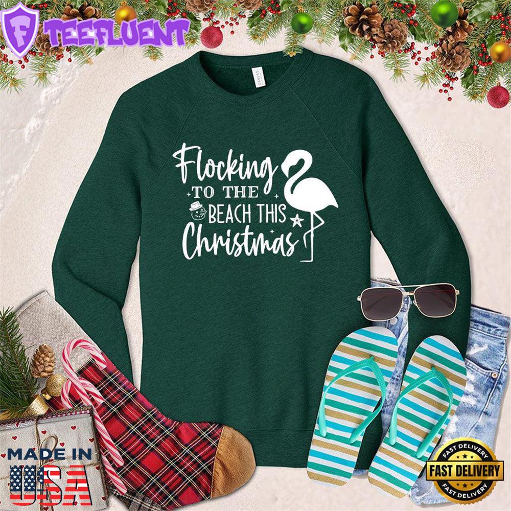 Flocking To The Beach Sweatshirt