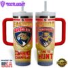 Florida Panthers NHL Custom Stanley Quencher 40oz Stainless Steel Tumbler With Handle