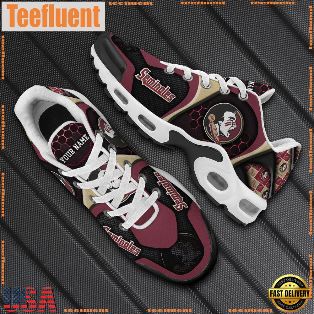 Florida State Seminoles Tn Shoes Personalized Your Name, Football Team Shoes