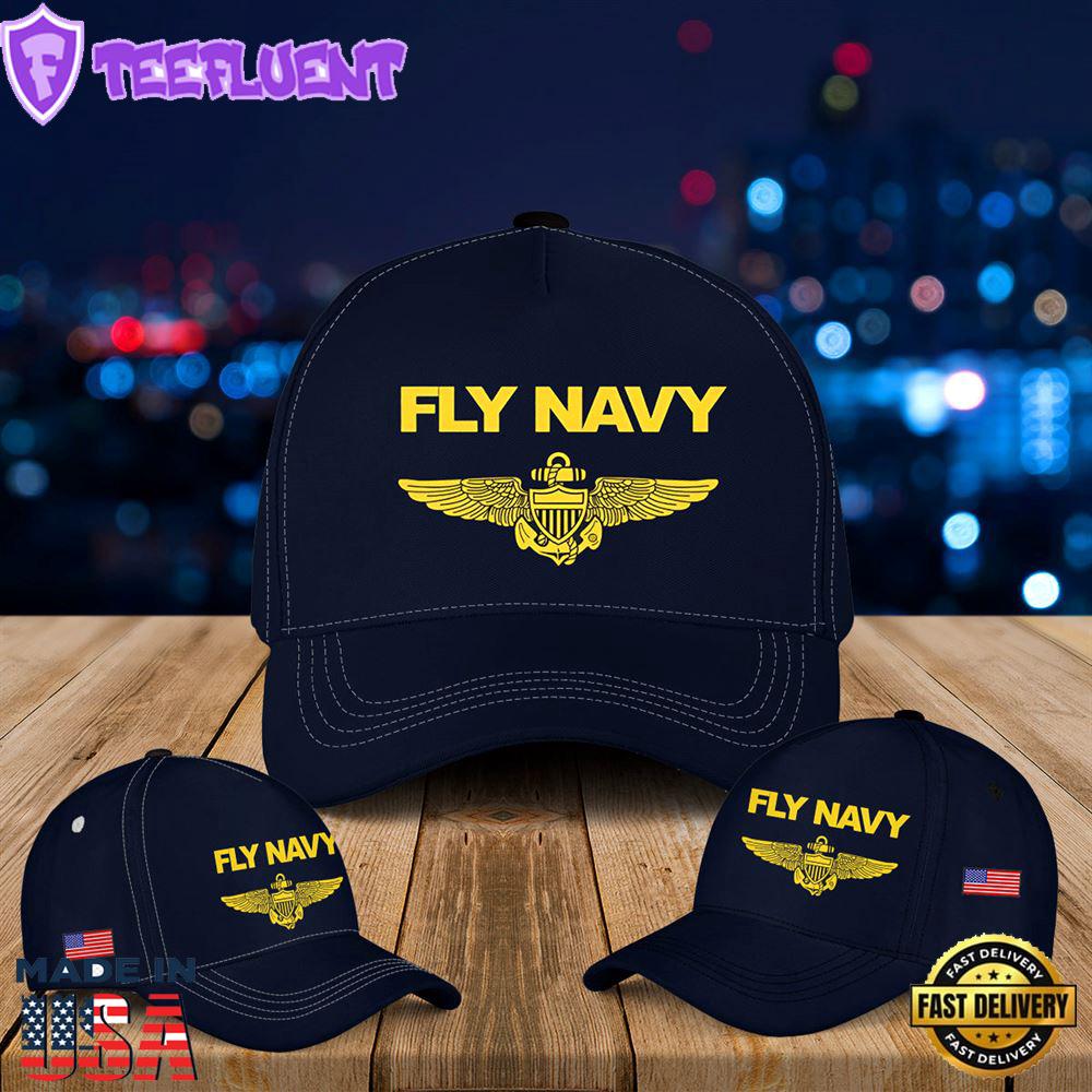 FLY NAVY Naval Aviator Baseball Cap