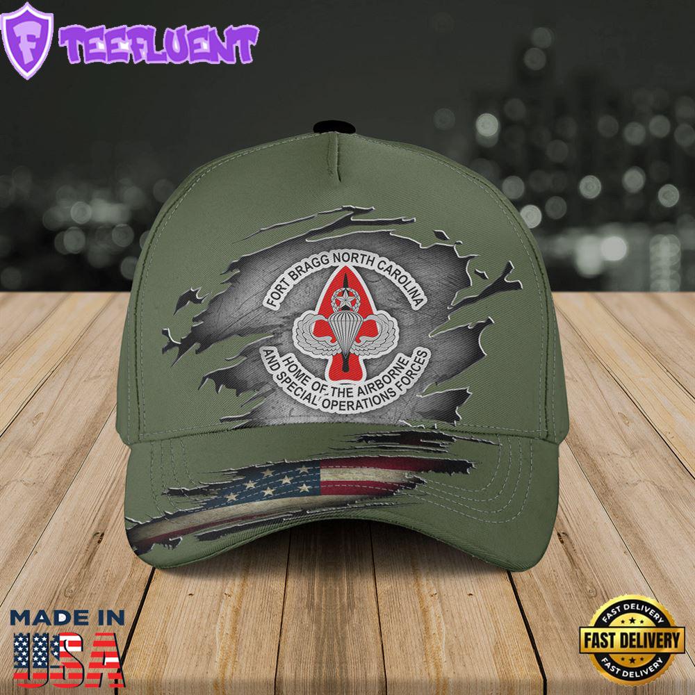 Fort Bragg Home Of The Airborne And Special Operations Forces Baseball Cap 3