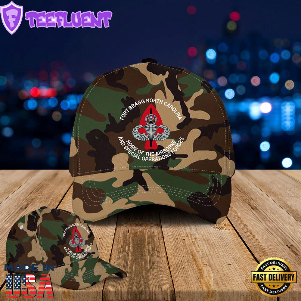 Fort Bragg Home Of The Airborne And Special Operations Forces Baseball Cap