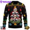French Bulldog Christmas Pattern Ugly Christmas Sweater