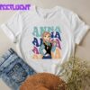 Frozen Princess Anna T-Shirt Disney Princess Shirt for Girls Wavy Anna Disney Tee Gift Summer 3 Frozen Princess Anna T-Shirt Disney Princess Shirt for Girls Wavy Anna Disney Tee