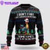 Funny Chicken I Don't Fart It‘s Scream Ugly Christmas Sweater