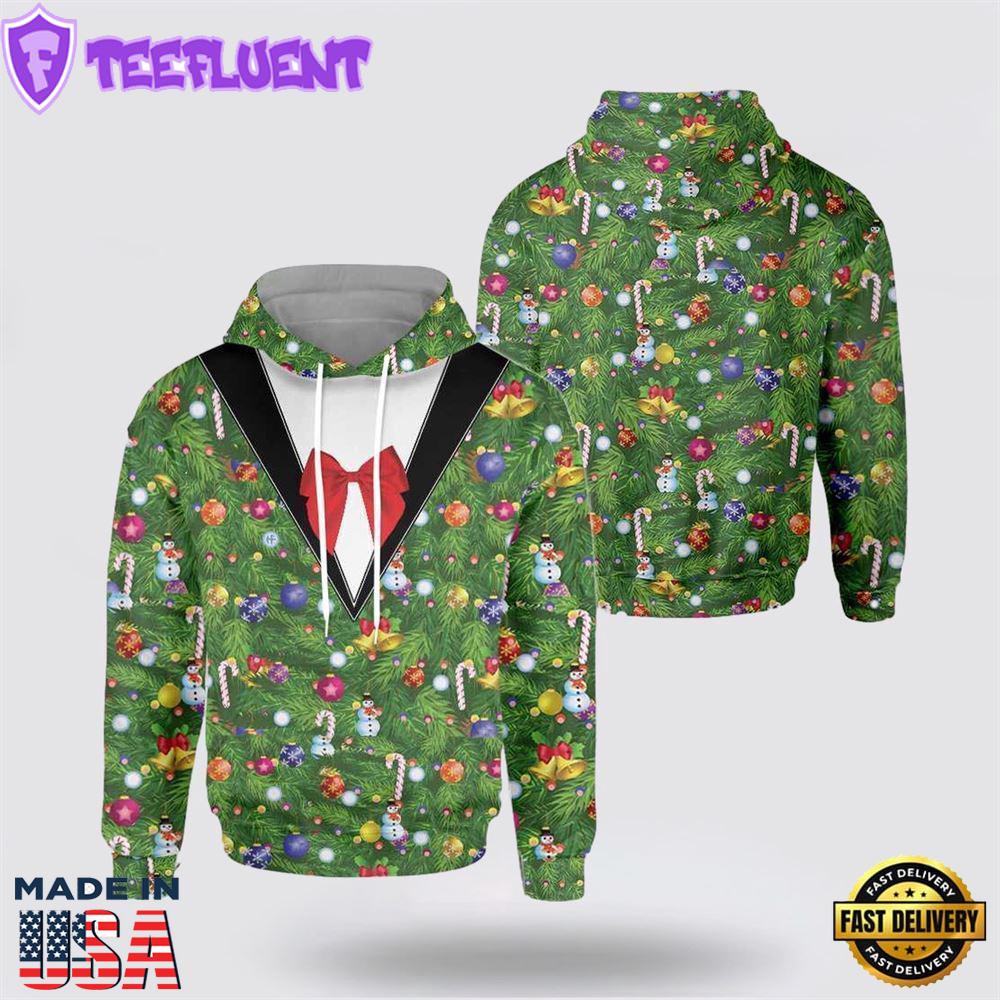 Funny Christmas All Over Print 3D Hoodie