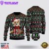 Funny Corgi In The Gift Box Ugly Ugly Christmas Sweater For Men And Women