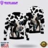Funny Cow Pattern Ugly Christmas Sweater