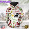 Funny Dachshund Christmas Hoodie All Over Print