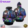 Funny DJ Cat All Over Print 3D Hoodie For Men And Women