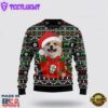 Funny Dog In The Gift Box Ugly Christmas Sweater For Men And Women