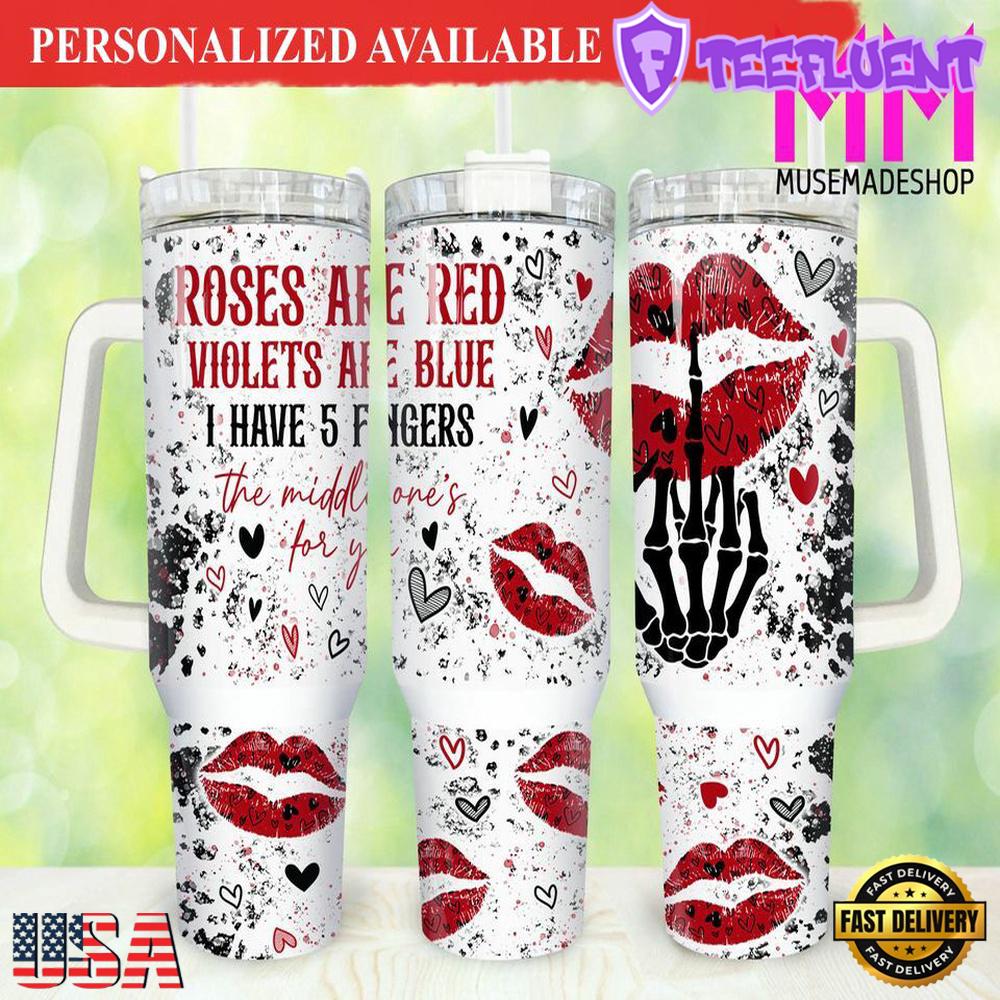 Funny Valentines 40oz Tumbler Happy Valentines Day Tumbler , Gift For Valentine's Days Funny Valentines 40oz Tumbler Happy Valentines Day Tumbler , Gift For Valentine's Days