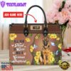 German Shepherd Dog All You Need Is Love And A Leather Handbag