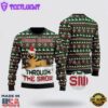 German Shepherd Dogs Through The Snow Ugly Christmas Sweater For Men And Women